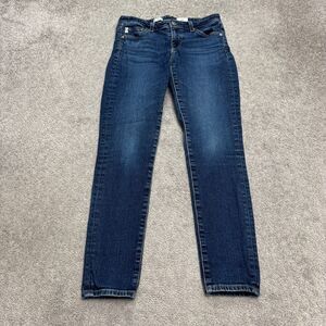 AG Adriano Goldschmied The Legging Ankle B-Type Denim Jeans Women 25x27 Mid Rise